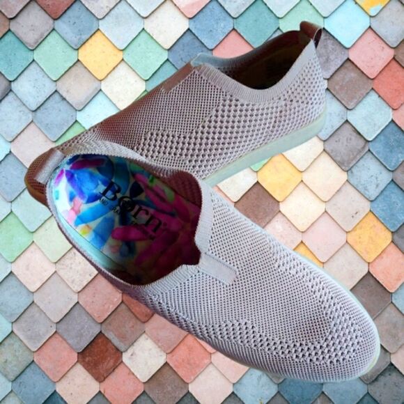 SNEAKERS by BORN Blush  HANDCRAFTED Comfy MEMORY FOAM CQJ7 9.5M SLIP ON - Picture 5 of 6
